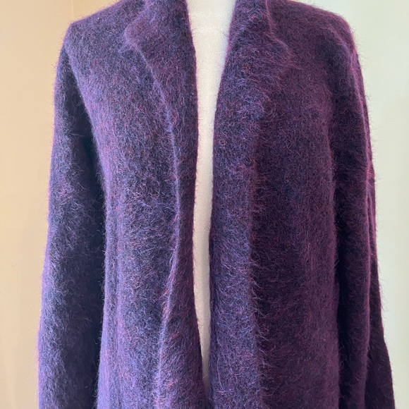 Eileen Fisher sweater / swing coat - Picture 2 of 4
